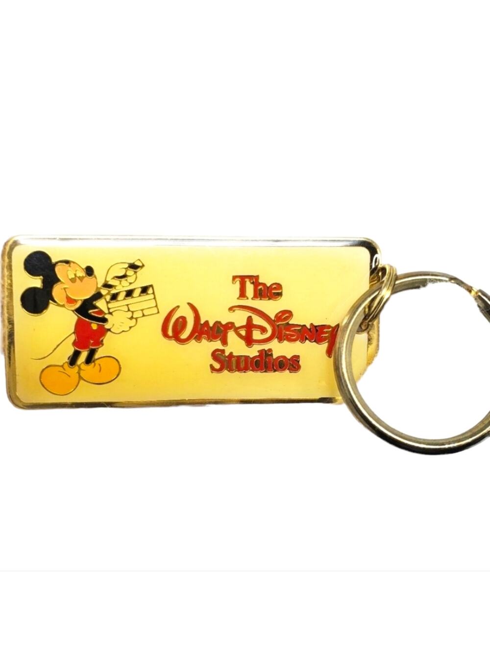 Disney WDS Mickey Mouse and Clapper Keychain Keyring NWT H2F